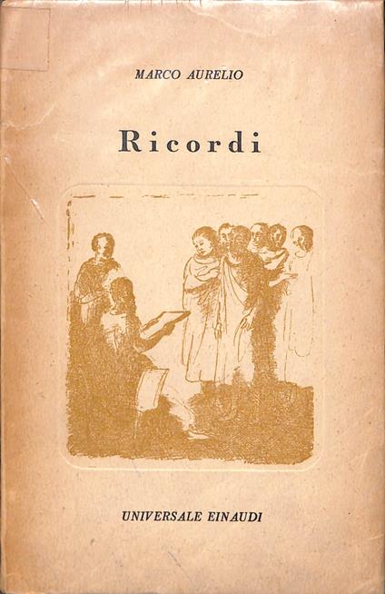 Ricordi - Marco Aurelio - copertina