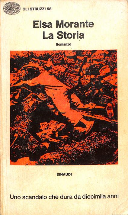 La storia - Elsa Morante - copertina