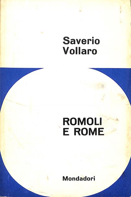Romoli e rome - Saverio Vollaro - copertina