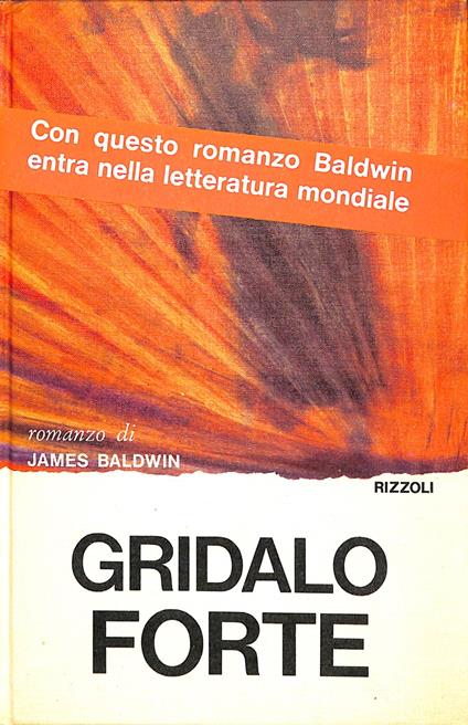 Gridalo forte - James Baldwin - copertina
