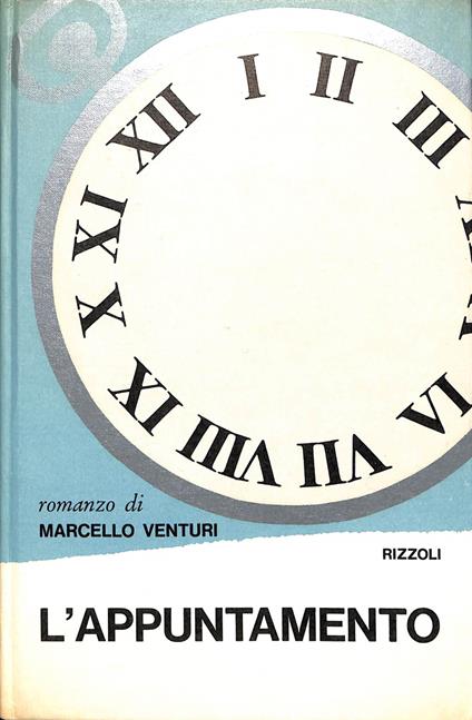L' appuntamento - Marcello Venturi - copertina