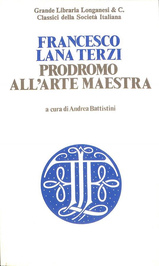 Prodromo all'arte maestra - copertina