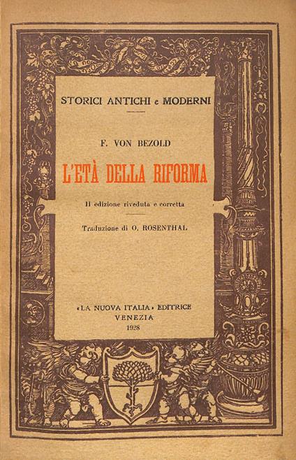 L'età della Riforma - copertina