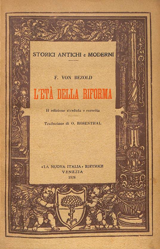 L'età della Riforma - copertina