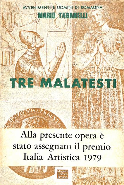 Tre Malatesti - Mario Tabanelli - copertina