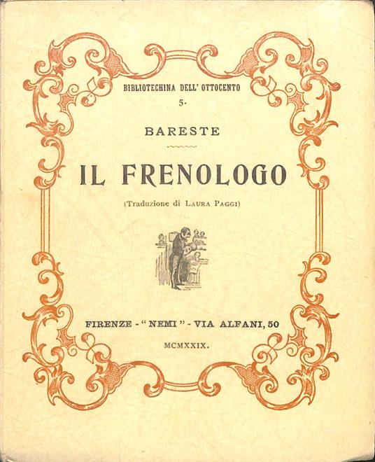 Il frenologo - copertina