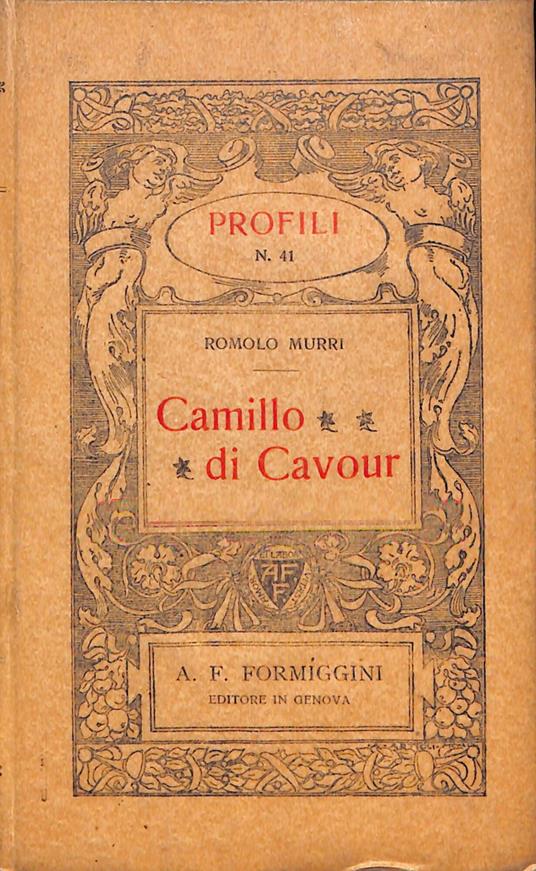 Camillo di cavour - copertina