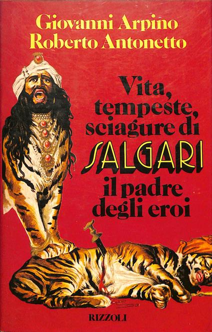 Vita, tempeste di Salgari il padre degli eroi - copertina