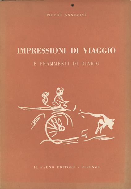 Impressioni di viaggio e frammenti di diario - copertina