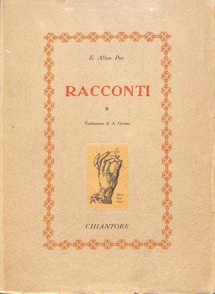 Racconti - copertina