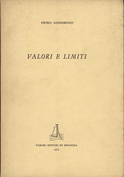 Valori e limiti - copertina