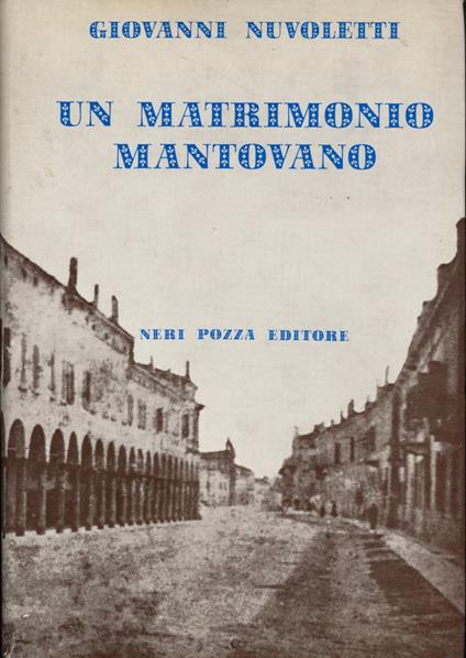 Un matrimonio mantovano - copertina