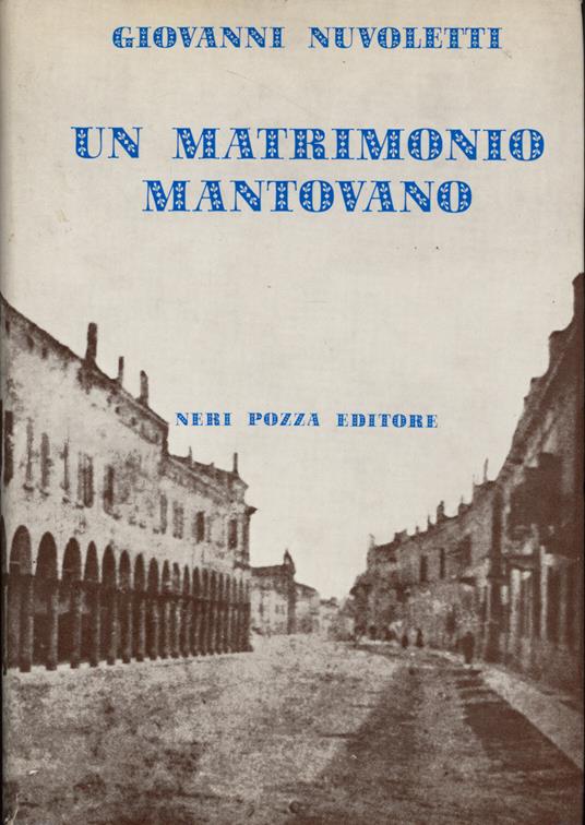 Un matrimonio mantovano - copertina