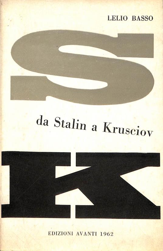 Da Stalin a Krusciov - copertina