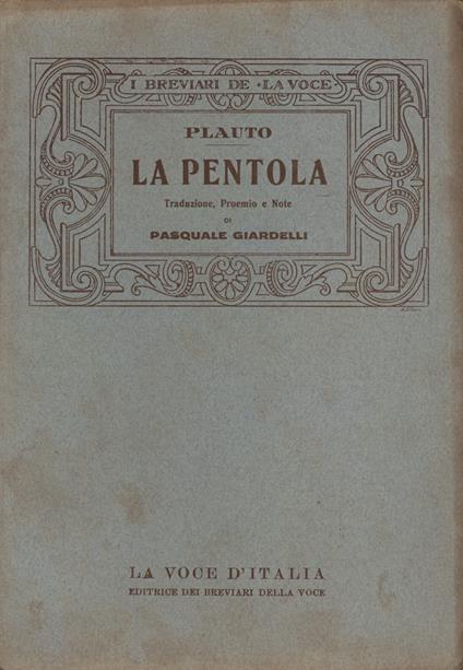 La pentola - copertina