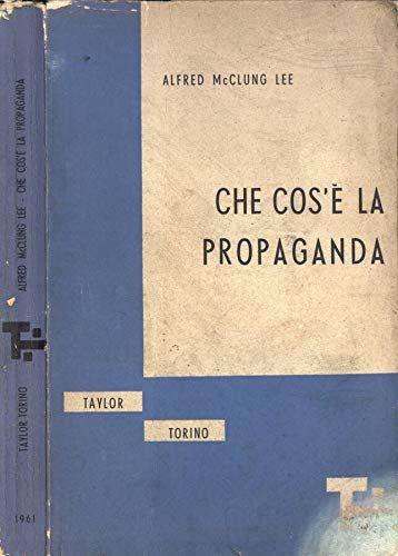 Che cos'é la Propaganda - copertina