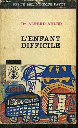 L' ENFANT DIFFICILE - COLLECTION PETITE BIBLIOTHEQUE N°15 - copertina