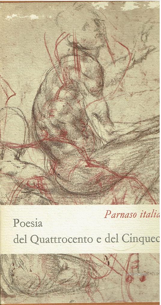 Parnaso italiano Vol. IV. Poesia del quattrocento e del cinquecento - copertina