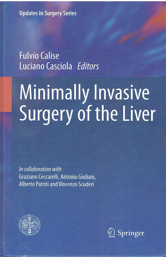Minimally invasive surgery of the liver. Con DVD - copertina