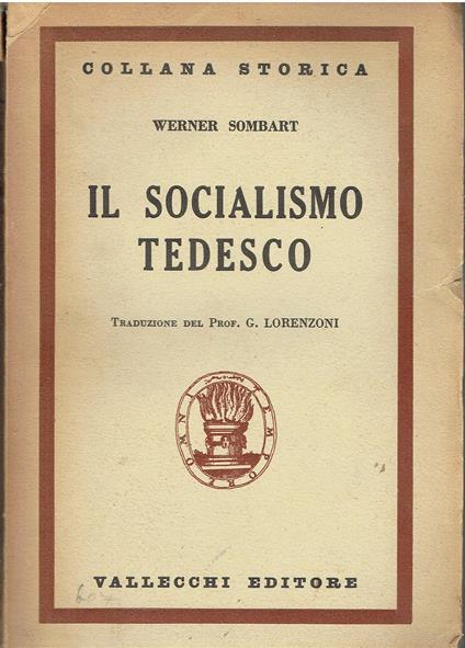 Il socialismo tedesco - copertina