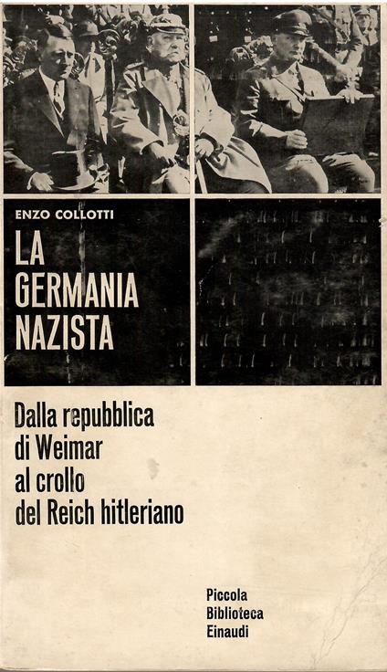 La Germania Nazista - Enzo Collotti - copertina