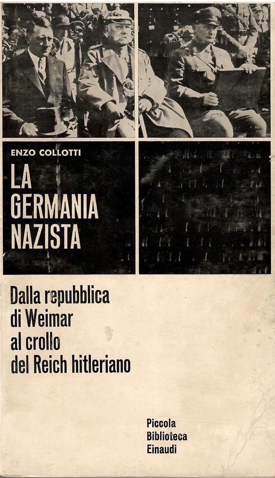 La Germania Nazista - Enzo Collotti - copertina