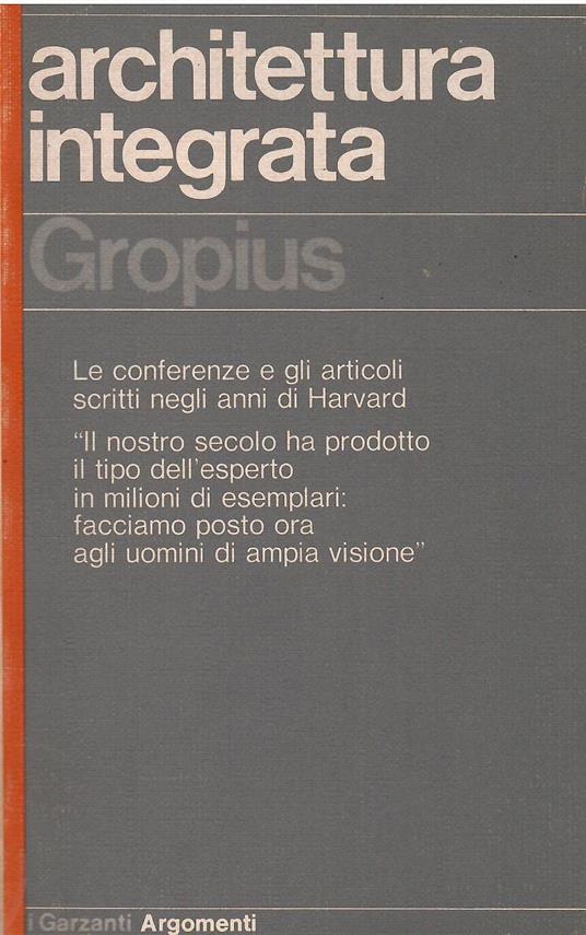 Architettura integrata - copertina