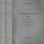 Origine del teatro italiano - Libri tre