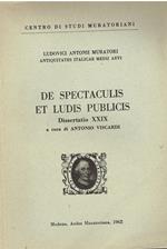 De Spectaculis Et Ludis Publicis
