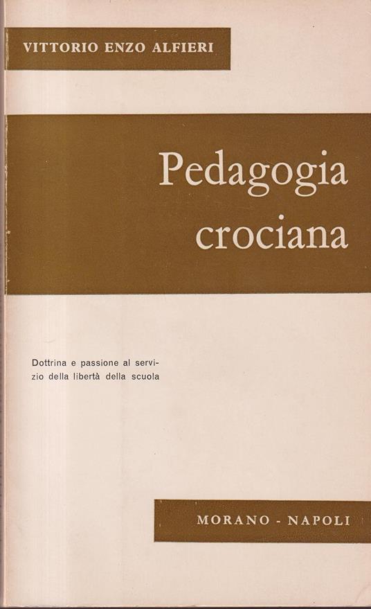 pedagogia crociana - copertina