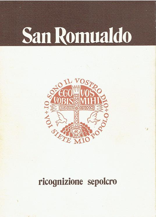 San Romualdo ricognizione sepolcro Vol.II - copertina