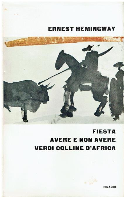 FIESTA - AVERE E NON AVERE - VERDI COLLINE D'AFRICA: - copertina