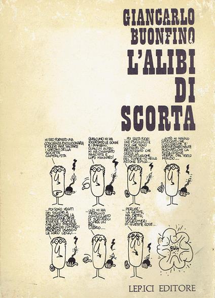L'alibi di scorta Giancarlo Buonfino 1968 - copertina