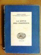 Lotta Per L'Esistenza (La) - copertina