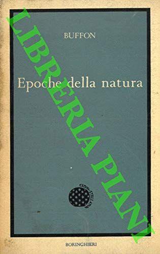 Epoche della natura - copertina