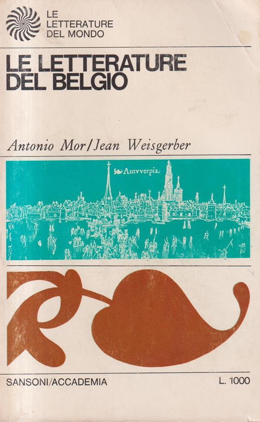 LE LETTERATURE DEL BELGIO - copertina