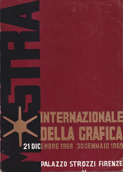 Mostra biennale internazionale della grafica fatta a Palazzo Strozzi nel 1968-69 - copertina