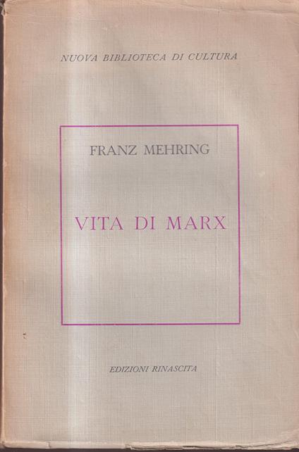 VITA DI MARX - copertina