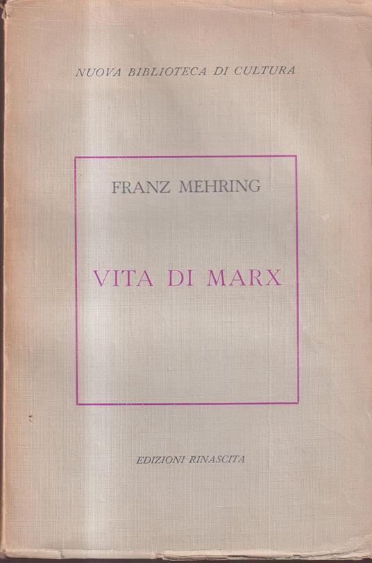 VITA DI MARX - copertina