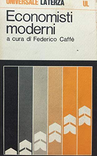 Economisti moderni - copertina