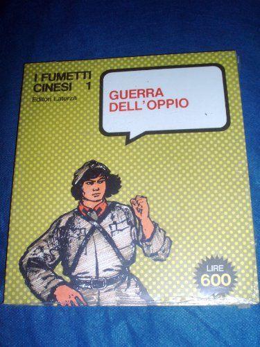 FUMETTI CINESI 1 : guerra dell'oppio - copertina