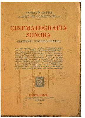 Cinematografia sonora elementi teorico pratici - copertina