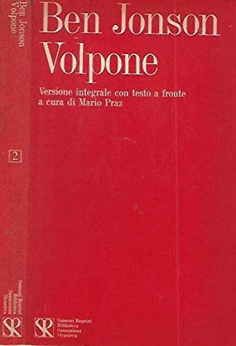 Volpone - copertina