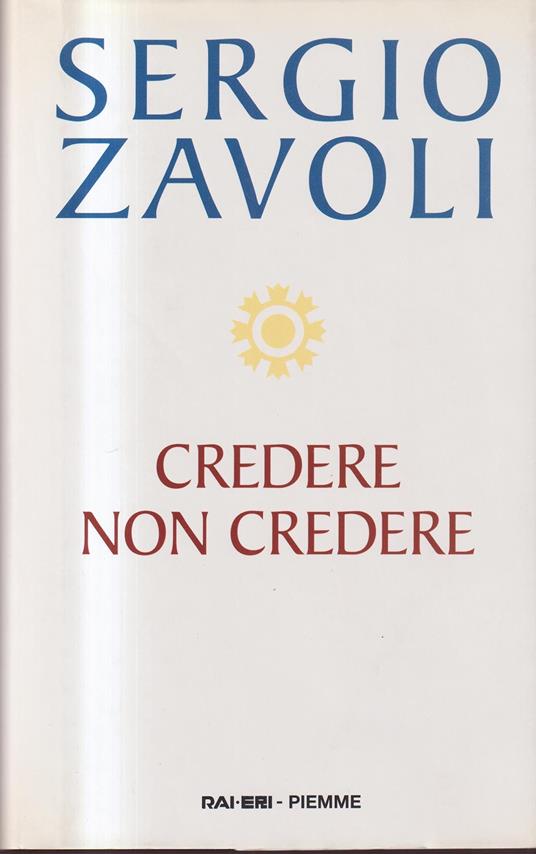 Credere non credere - copertina