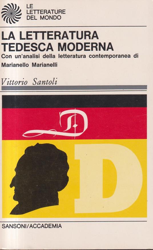 La letteratura tedesca moderna - copertina