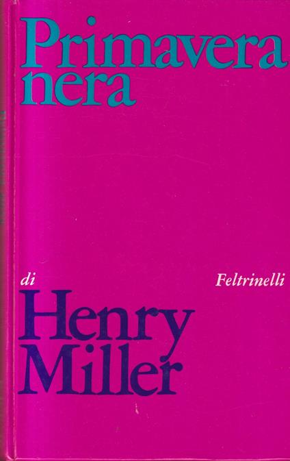 Primavera Nera - copertina