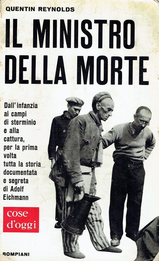 Il ministro della morte. (A. Eichmann) - copertina