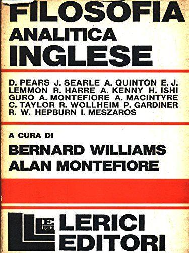 FILOSOFIA ANALITICA INGLESE - copertina
