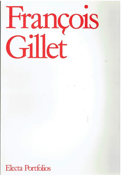 Francois Gillet. Cubisteries - copertina