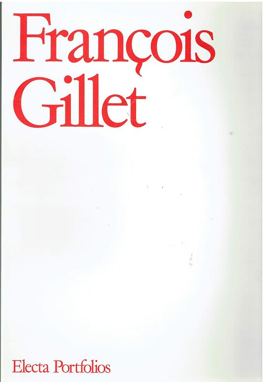Francois Gillet. Cubisteries - copertina